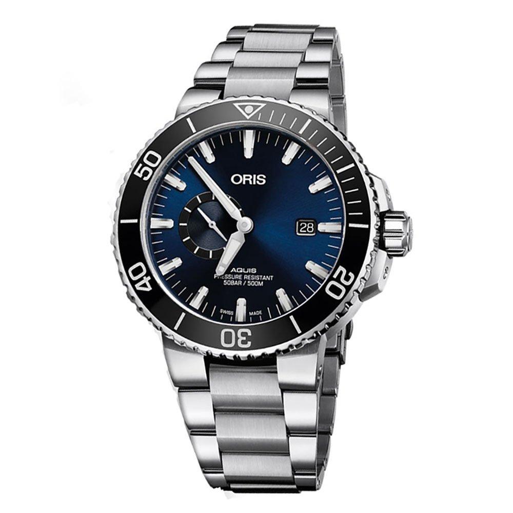 Oris Aquis Date Automatic Men s Watch 743 7733 4135MB 45.5 mm Blue Dial Beaverbrooks